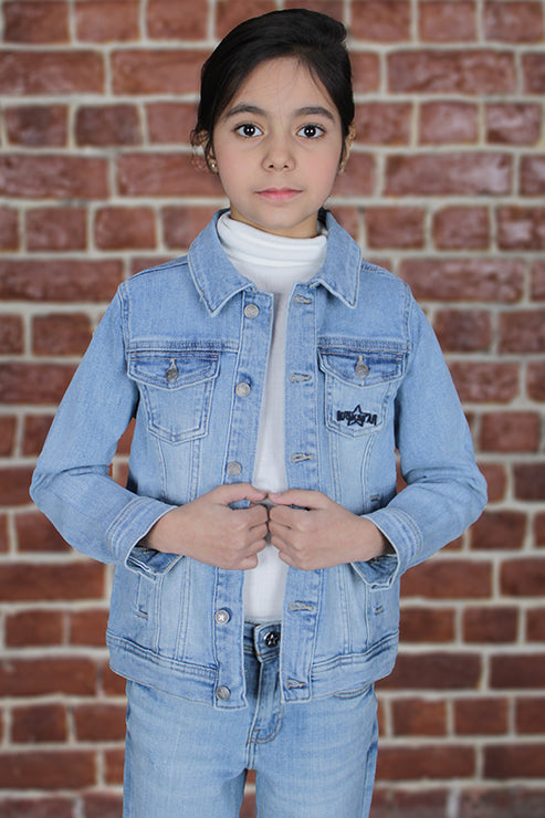 Denim Trucker Jacket Light Blue