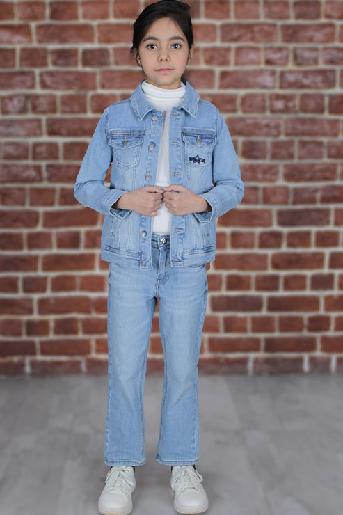 Denim Trucker Jacket Light Blue